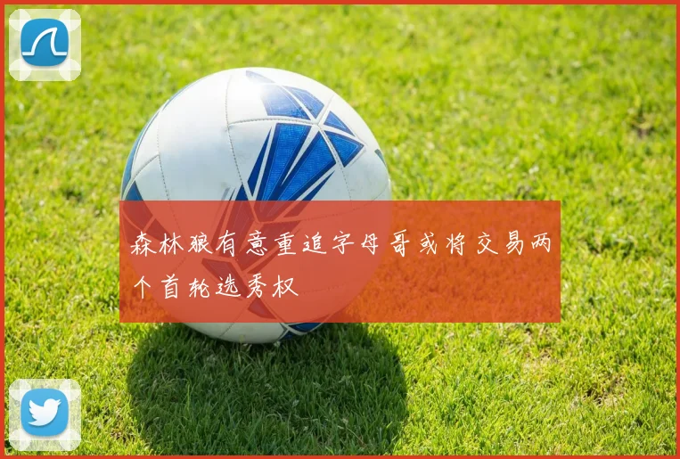 森林狼有意重追字母哥或将交易两个首轮选秀权